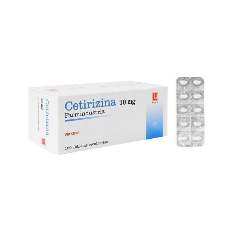 CETIRIZINA 10 MG BLISTER*10